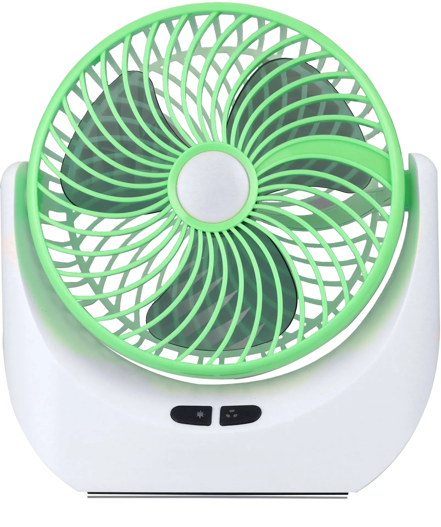 Portable Rechargeable Table Fan with LED Light