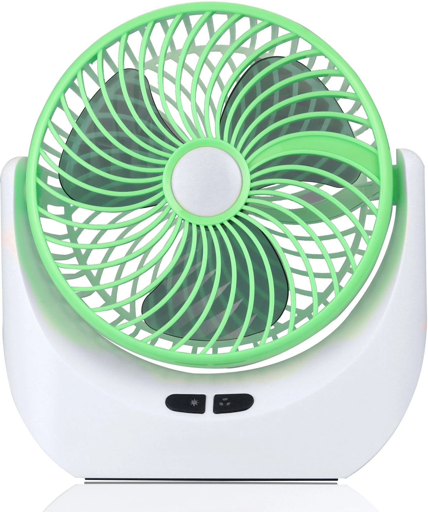 Portable Rechargeable Table Fan with LED Light